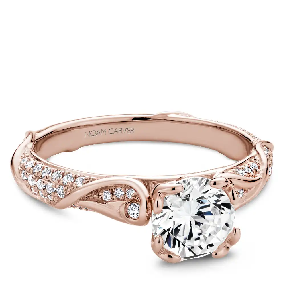 Noam Carver Semi Mount Engagement Ring