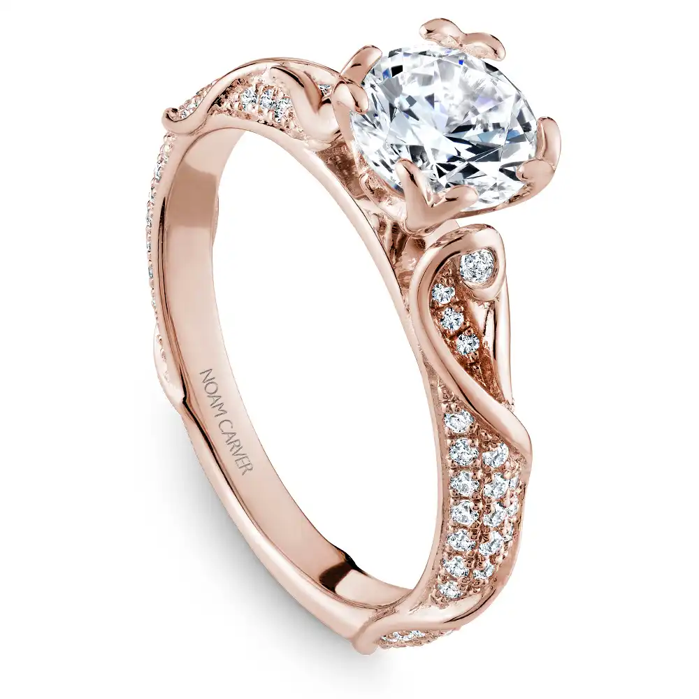 Noam Carver Semi Mount Engagement Ring