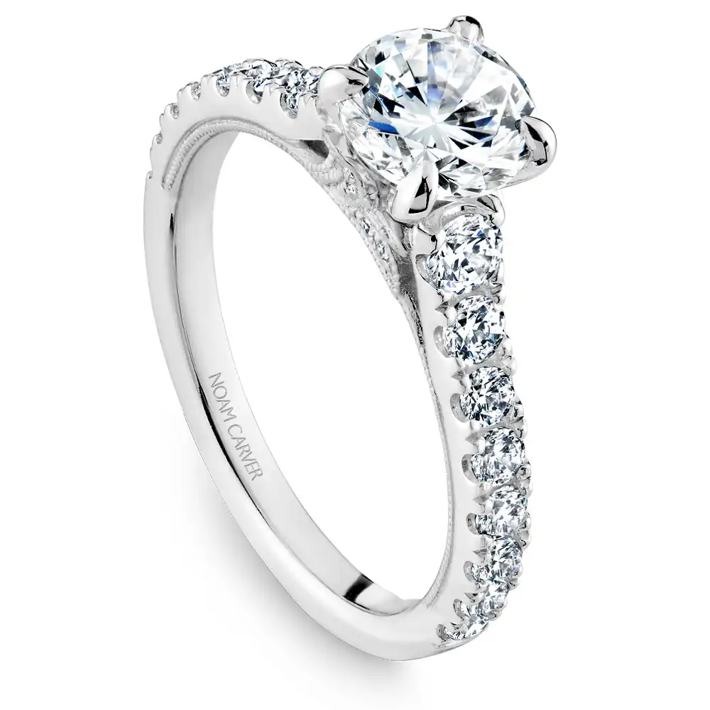 Noam Carver Semi Mount Engagement Ring