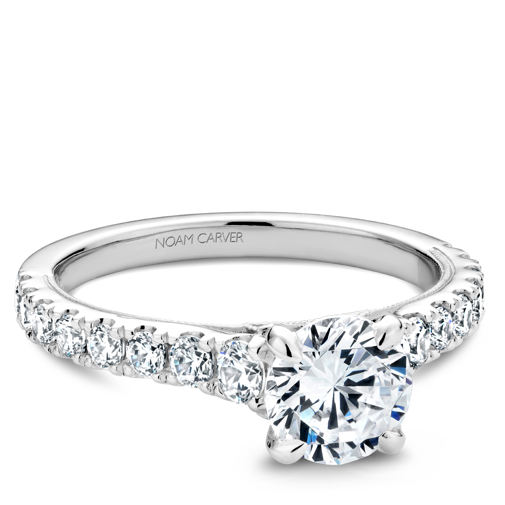 Noam Carver Semi Mount Engagement Ring