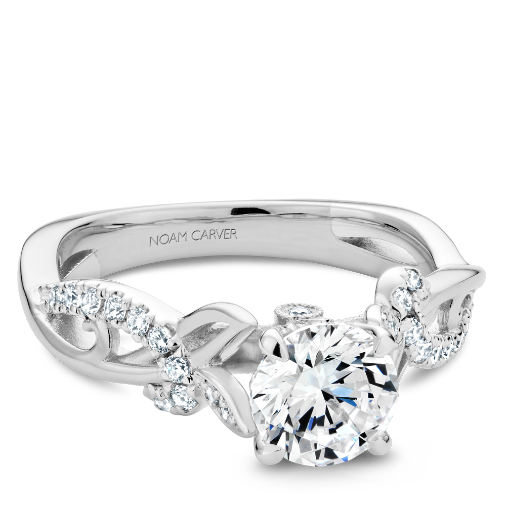 Noam Carver Semi Mount Engagement Ring