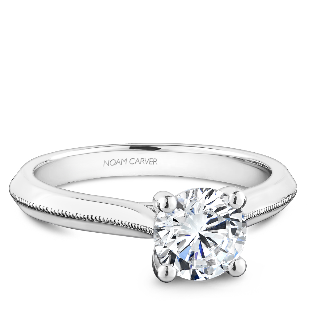 Noam Carver Semi Mount Engagement Ring