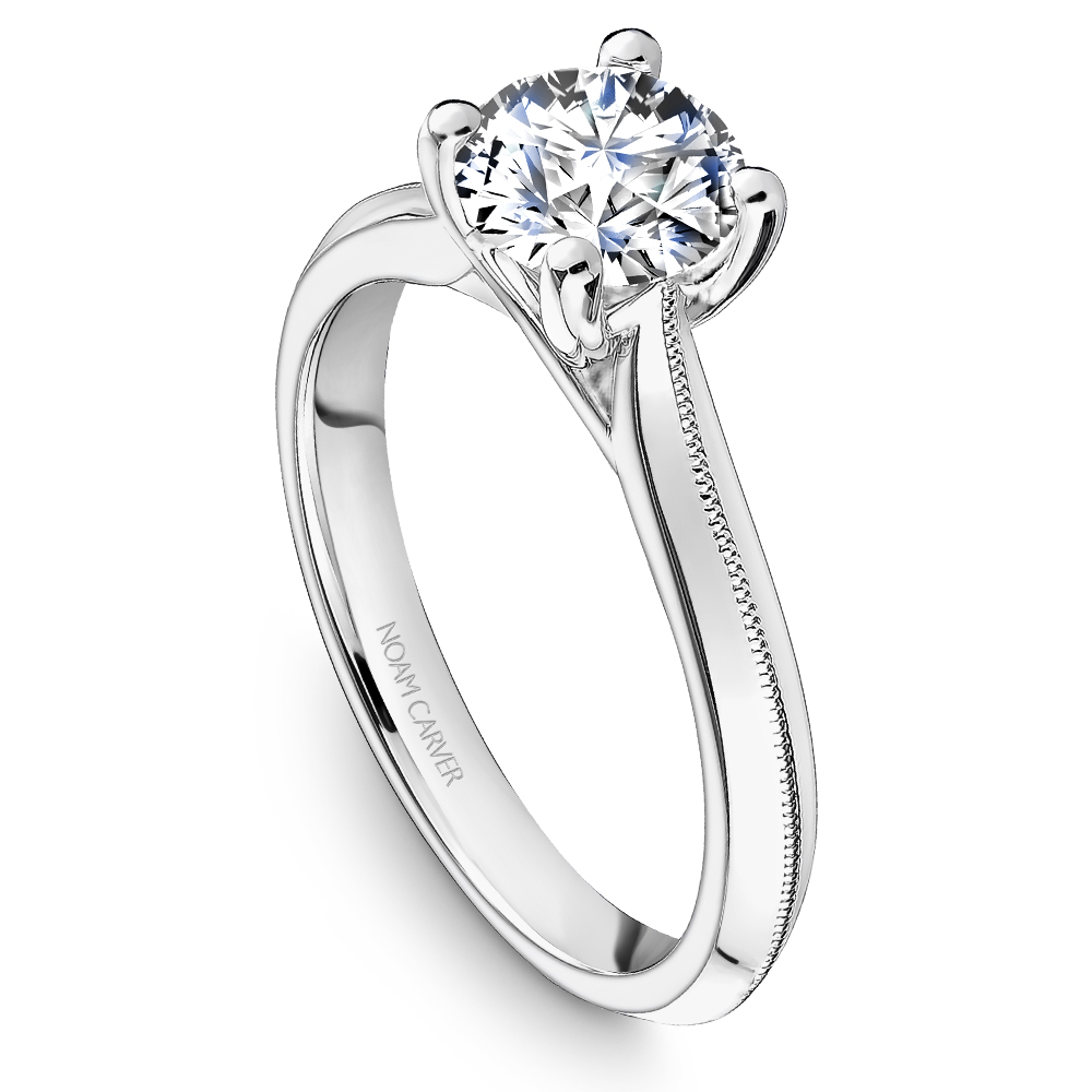 Noam Carver Semi Mount Engagement Ring