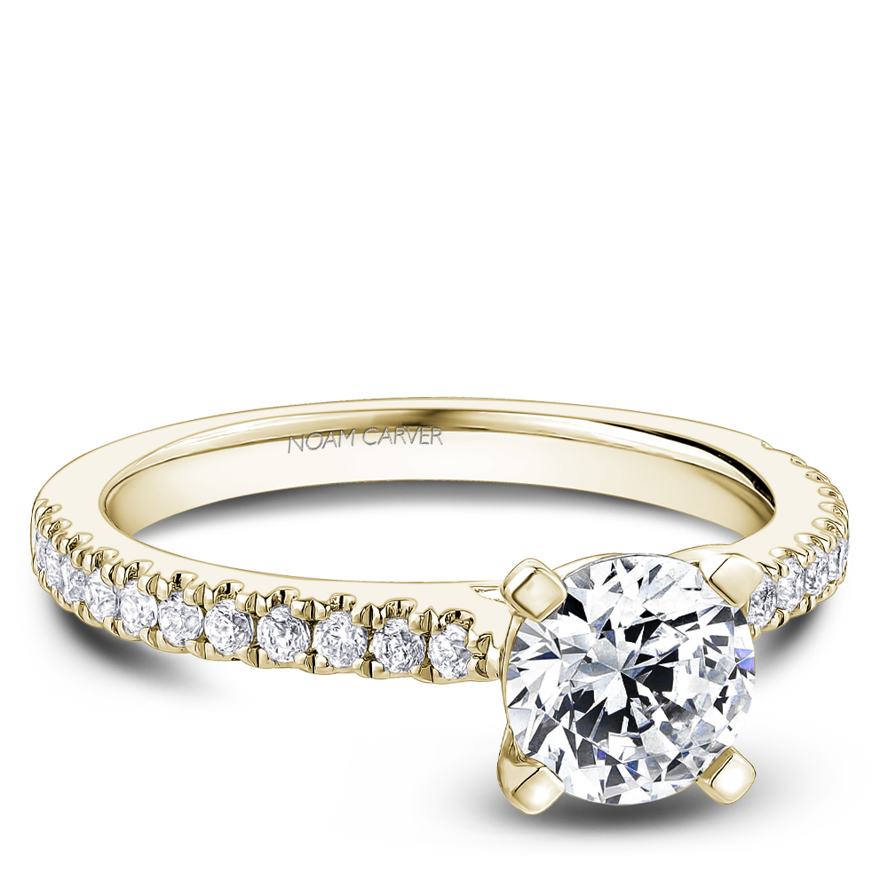 Noam Carver Semi Mount Engagement Ring