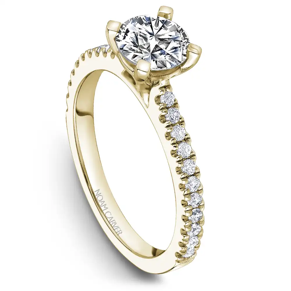 Noam Carver Semi Mount Engagement Ring