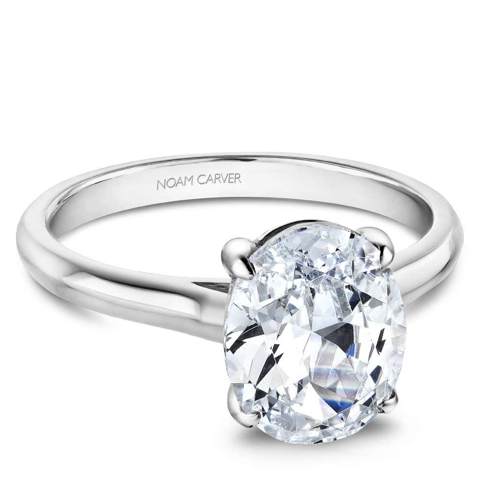 Noam Carver Semi Mount Engagement Ring