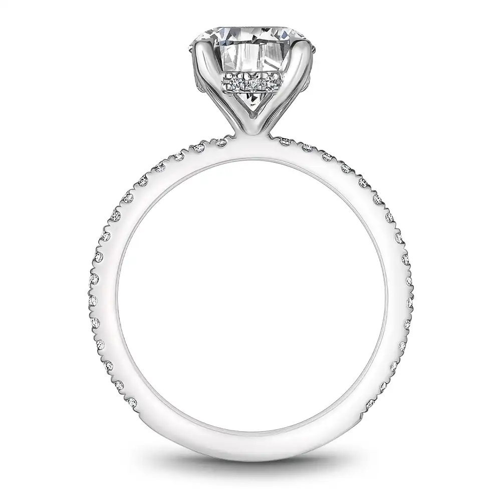 Noam Carver Semi Mount Engagement Ring