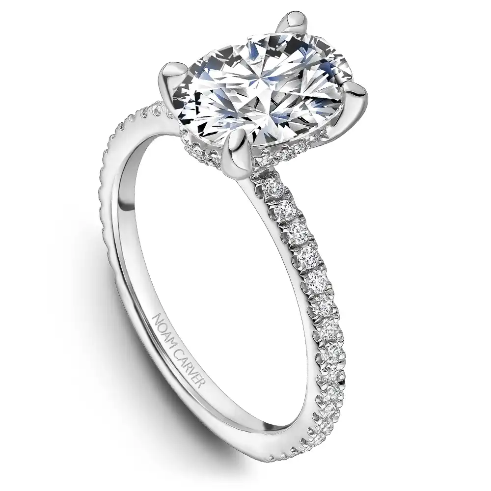 Noam Carver Semi Mount Engagement Ring