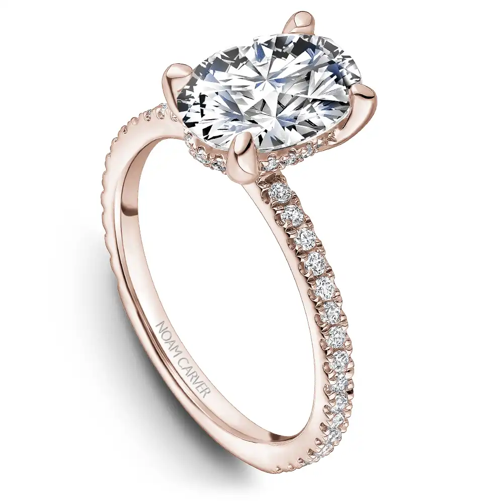 Noam Carver Semi Mount Engagement Ring
