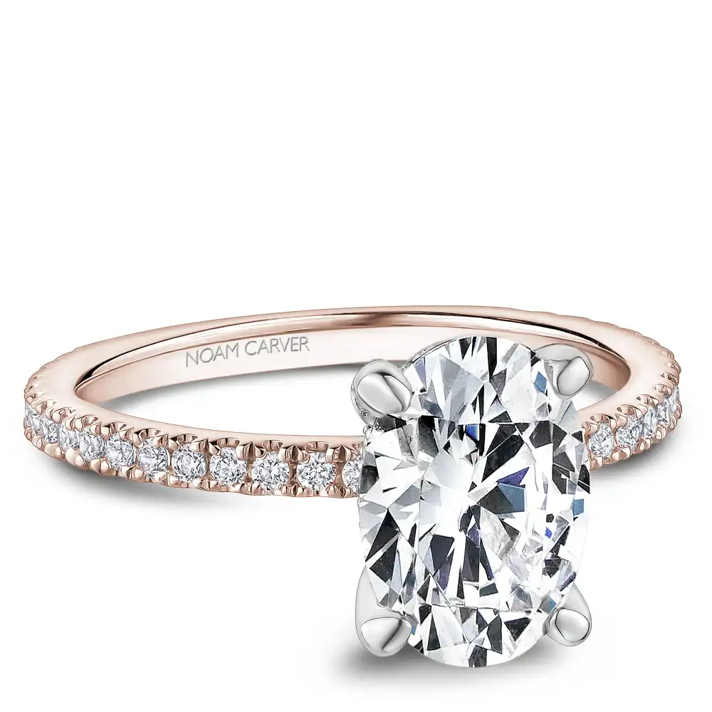 Noam Carver Semi Mount Engagement Ring