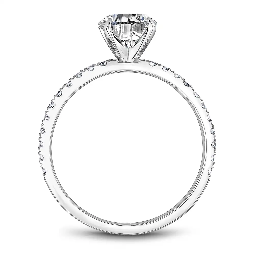 Noam Carver Semi Mount Engagement Ring