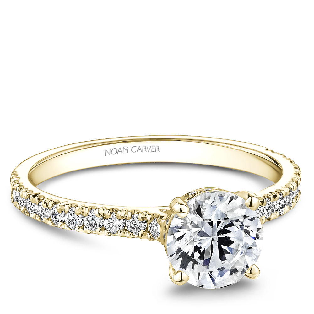 Noam Carver Semi Mount Engagement Ring