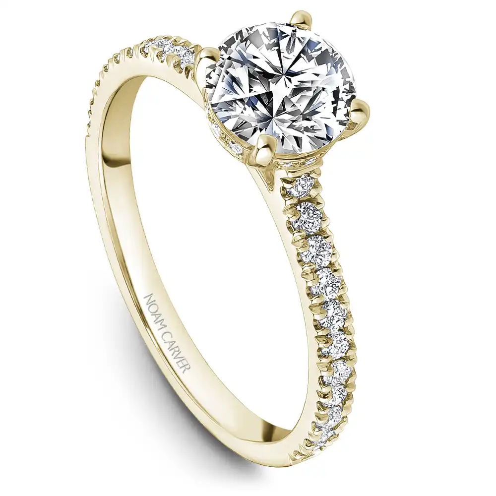 Noam Carver Semi Mount Engagement Ring