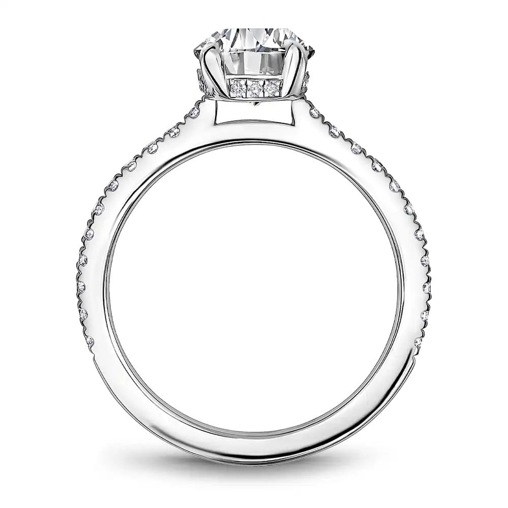 Noam Carver Semi Mount Engagement Ring