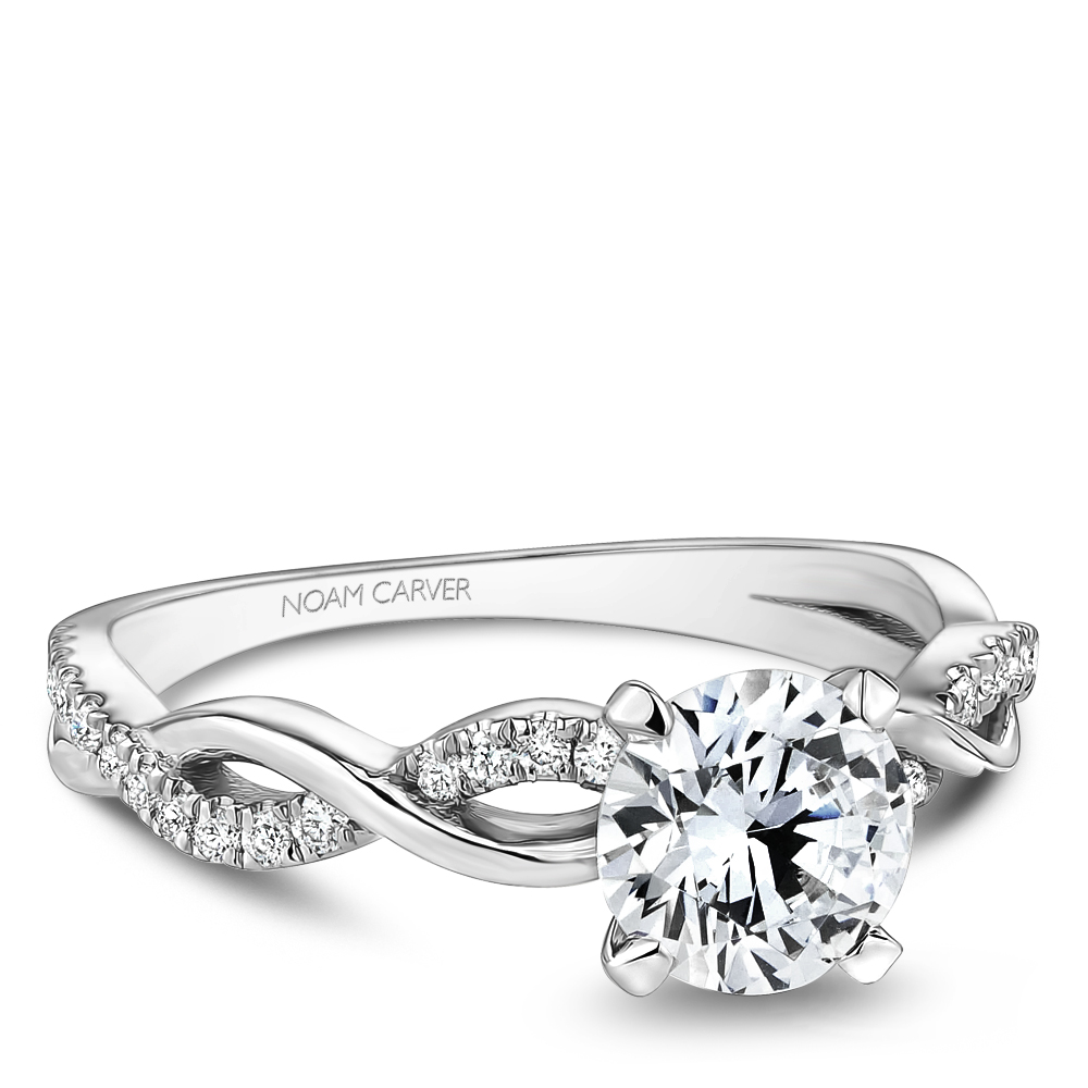 Noam Carver Semi Mount Engagement Ring