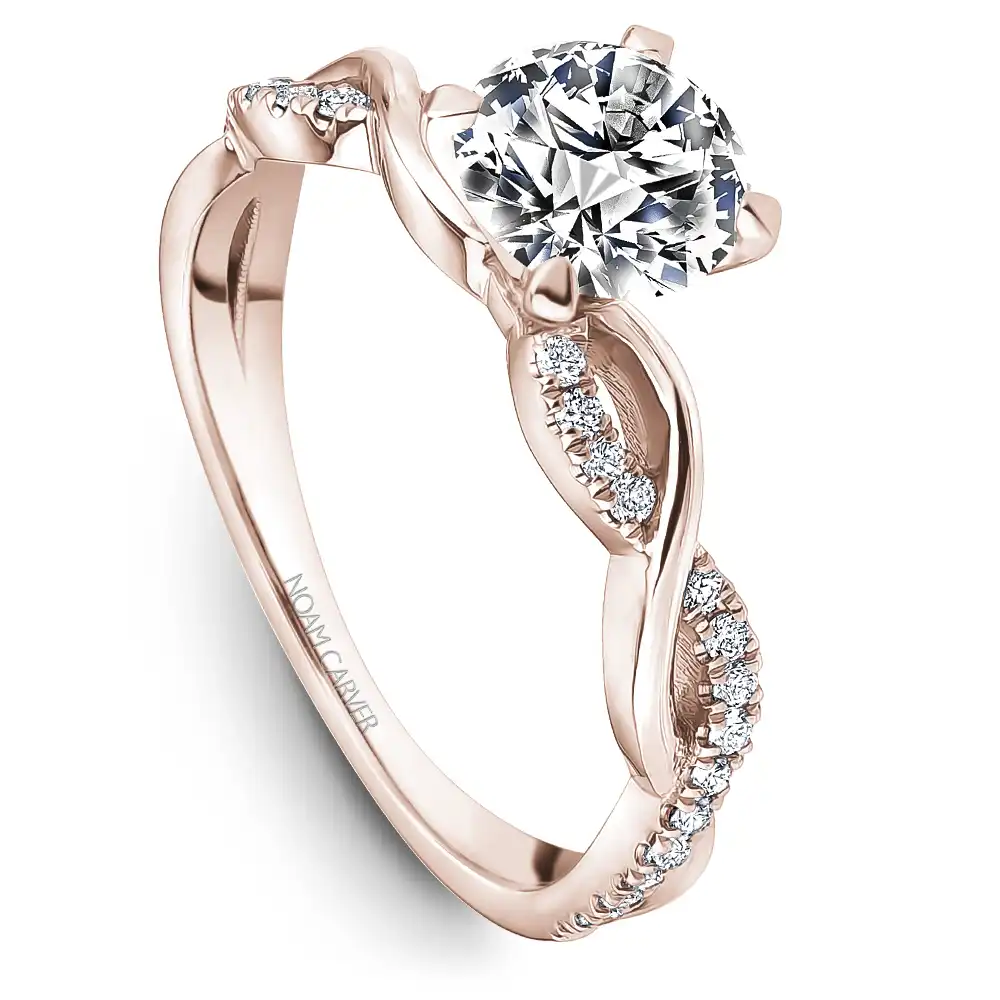 Noam Carver Semi Mount Engagement Ring