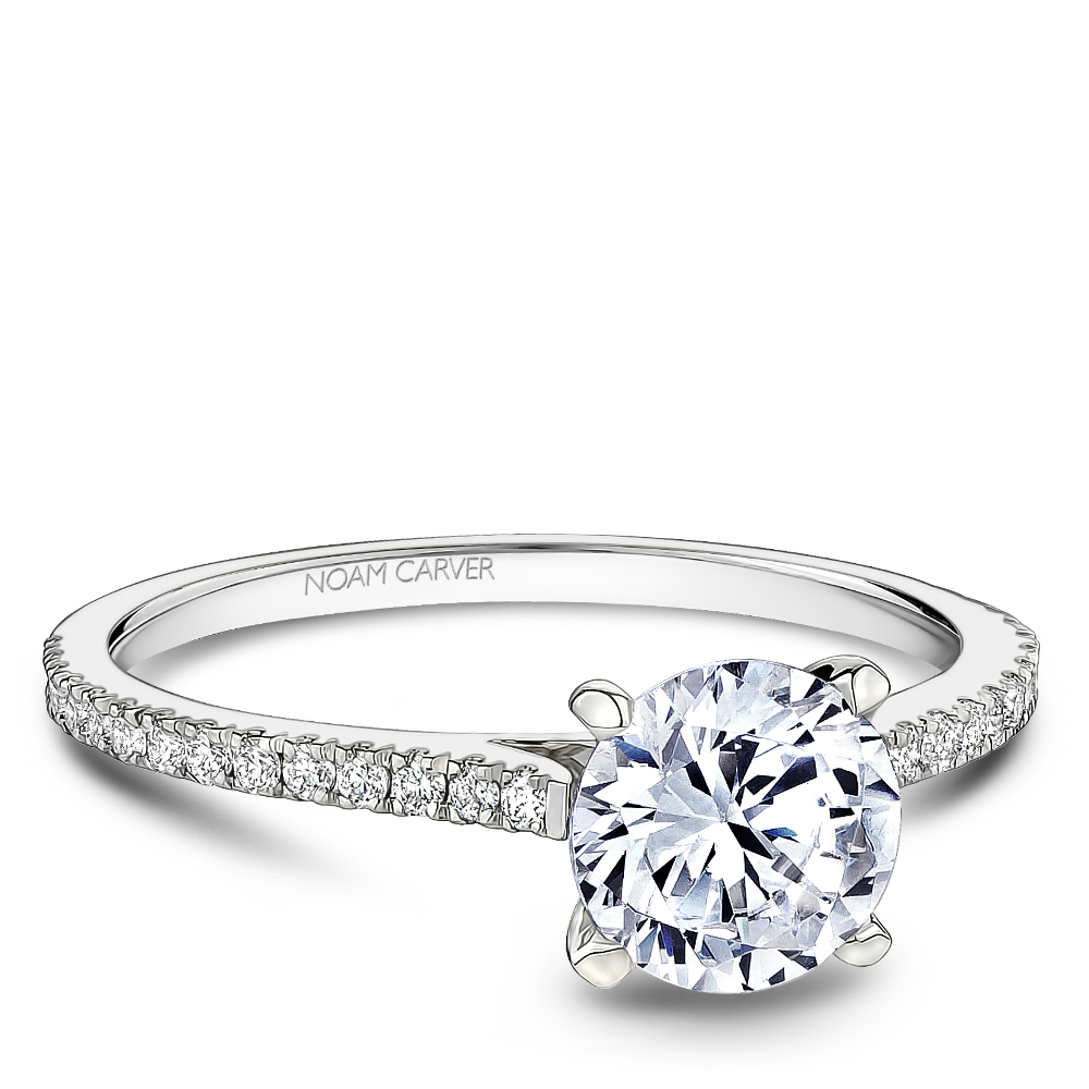 Noam Carver Semi Mount Engagement Ring