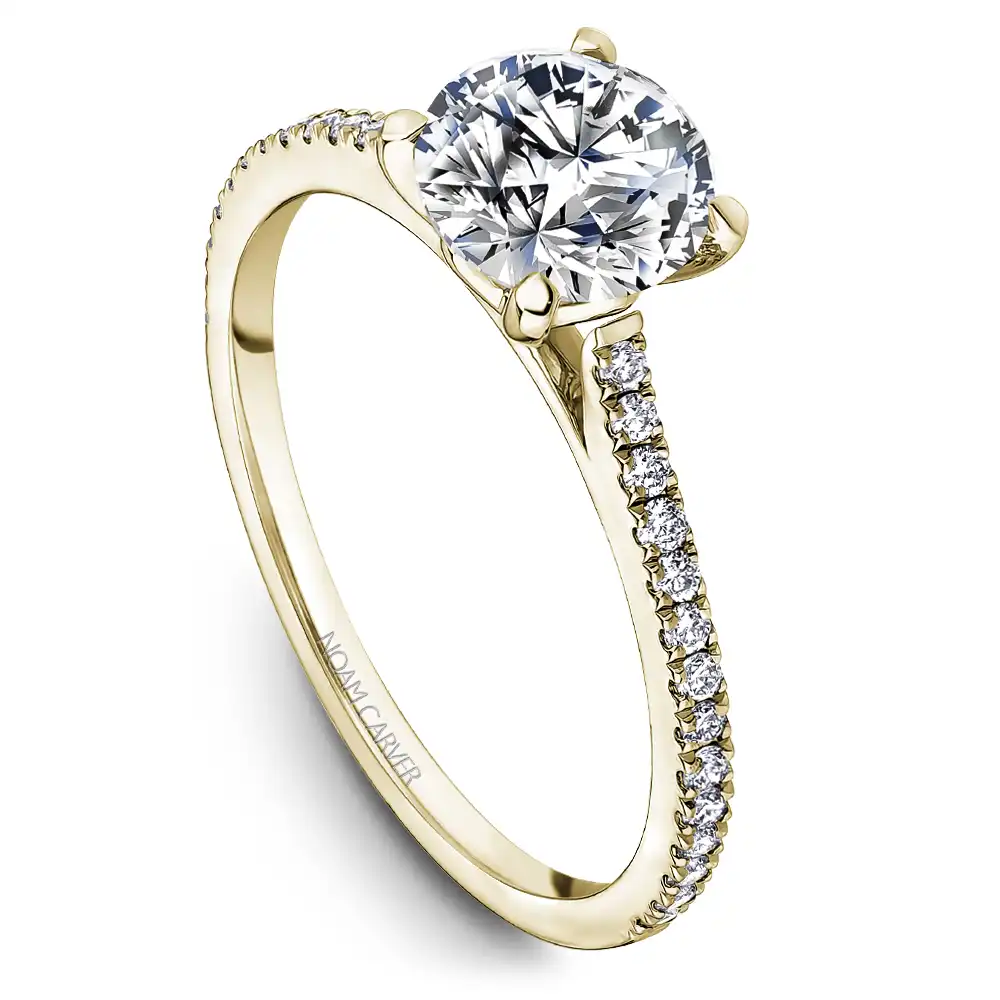 Noam Carver Semi Mount Engagement Ring