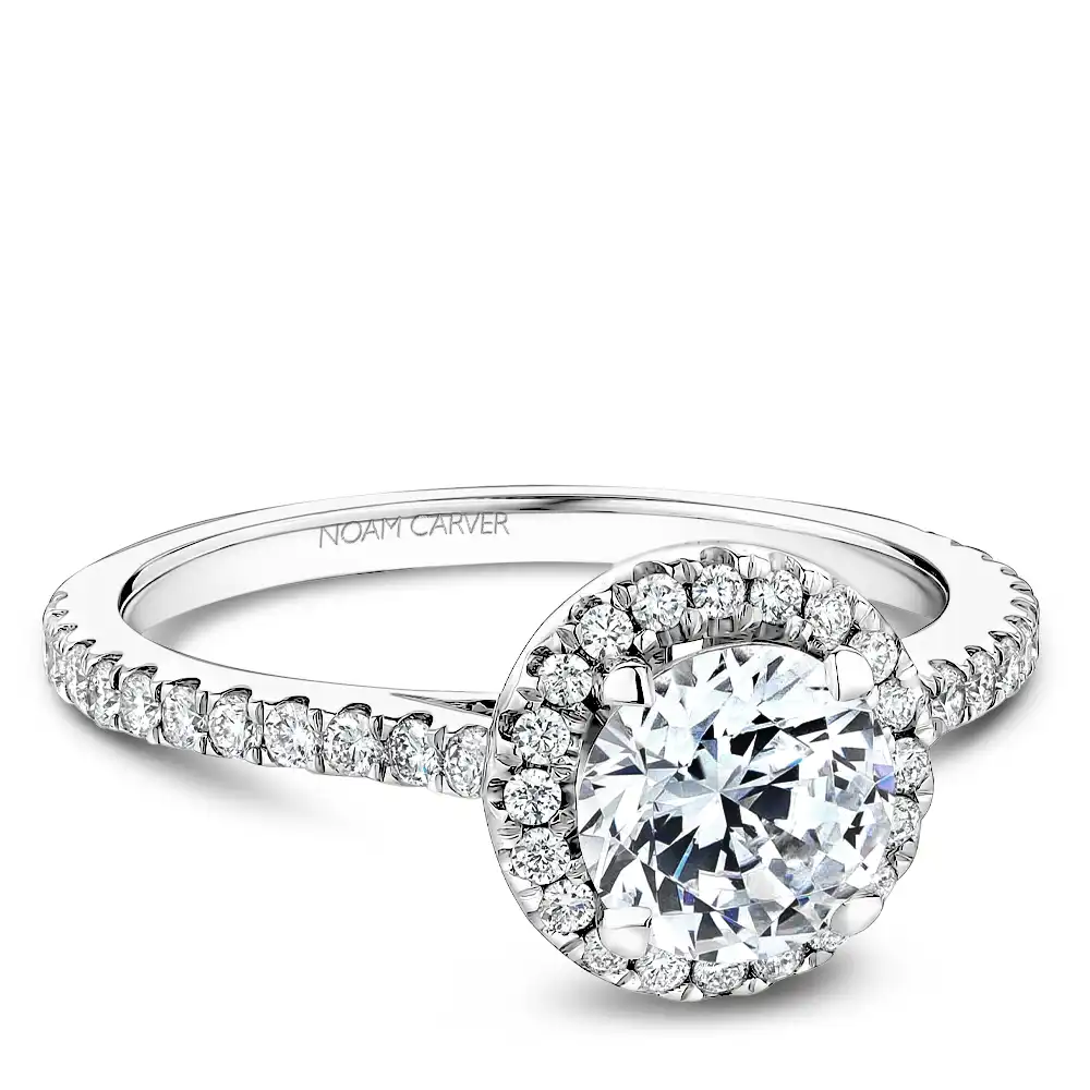 Noam Carver Semi Mount Engagement Ring