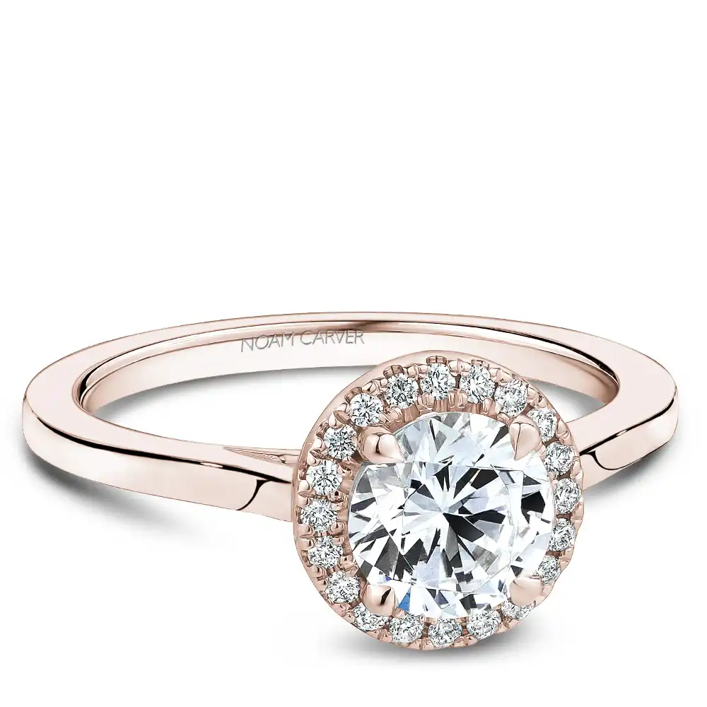 Noam Carver Semi Mount Engagement Ring