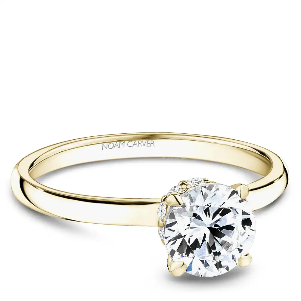 Noam Carver Semi Mount Engagement Ring
