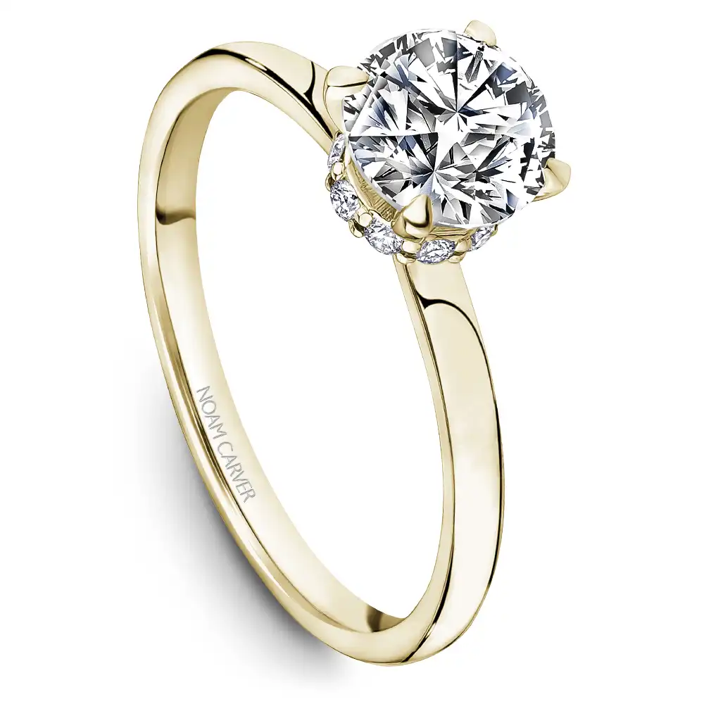 Noam Carver Semi Mount Engagement Ring