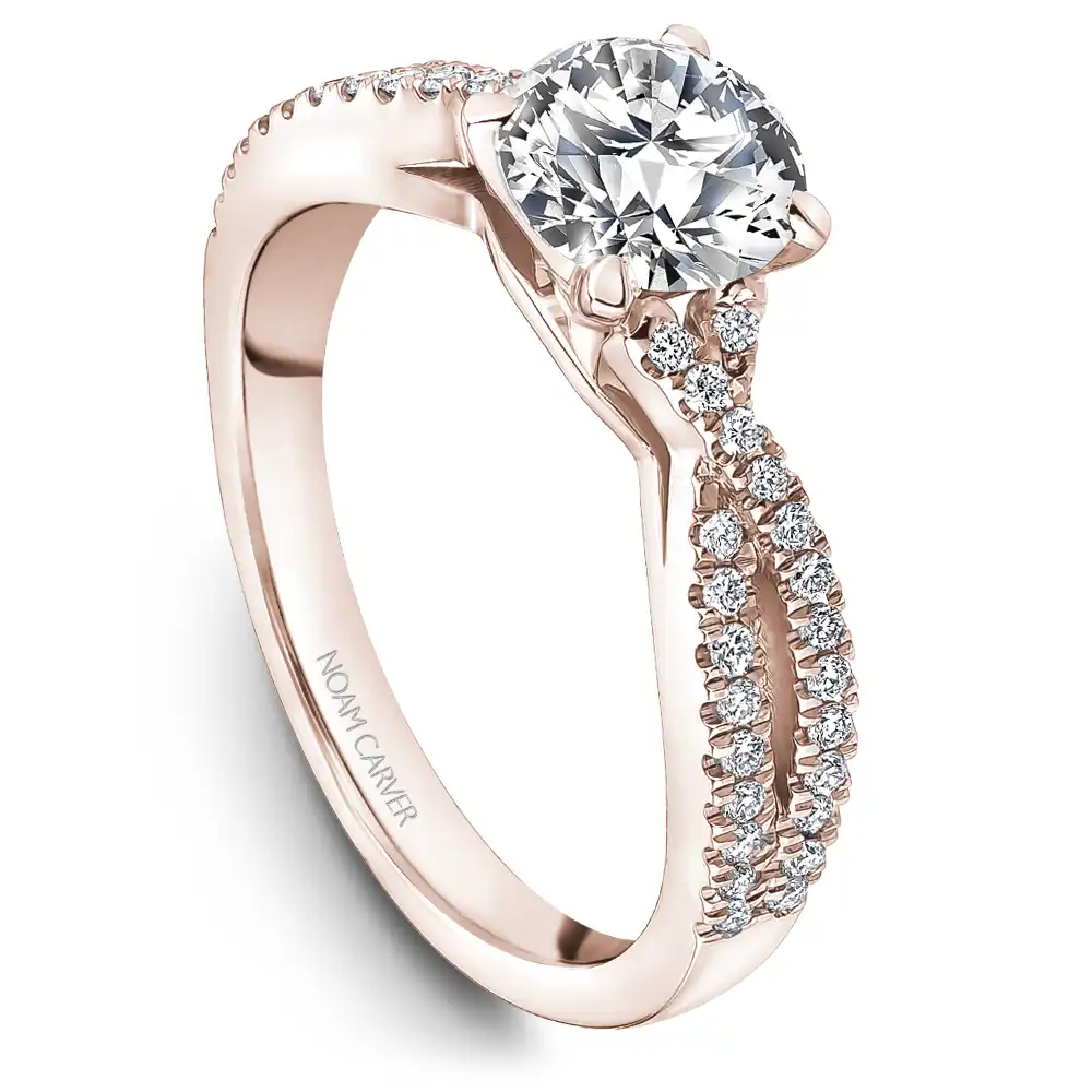 Noam Carver Semi Mount Engagement Ring
