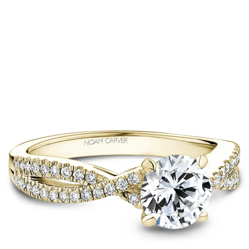 Noam Carver Semi Mount Engagement Ring