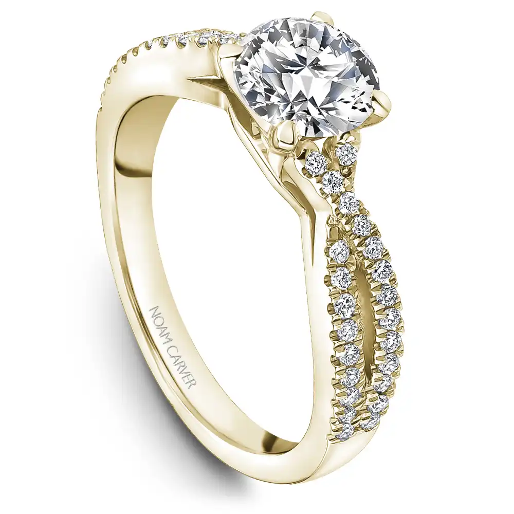 Noam Carver Semi Mount Engagement Ring