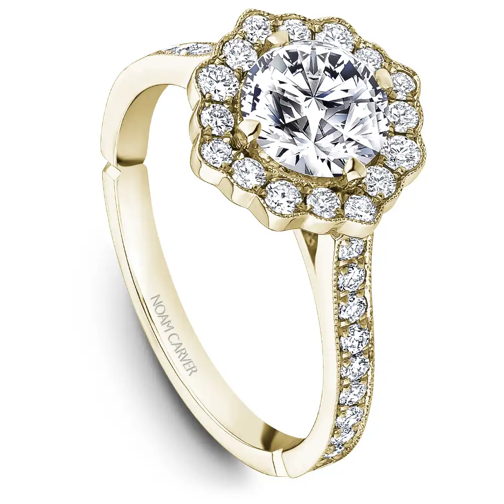 Noam Carver Semi Mount Engagement Ring