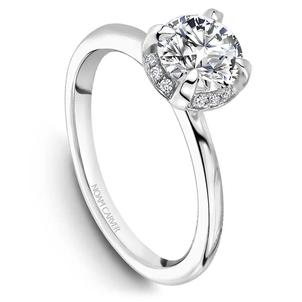 Noam Carver Semi Mount Engagement Ring