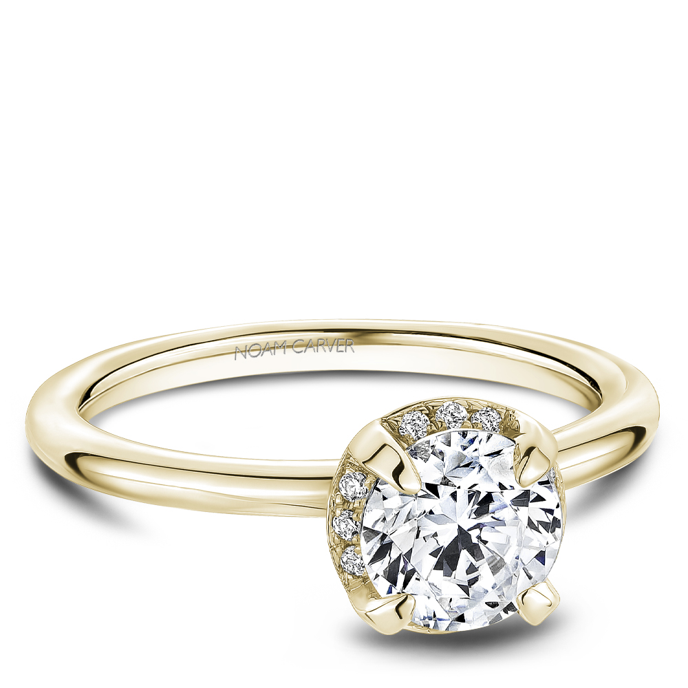 Noam Carver Semi Mount Engagement Ring