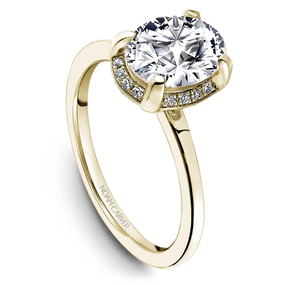 Noam Carver Semi Mount Engagement Ring