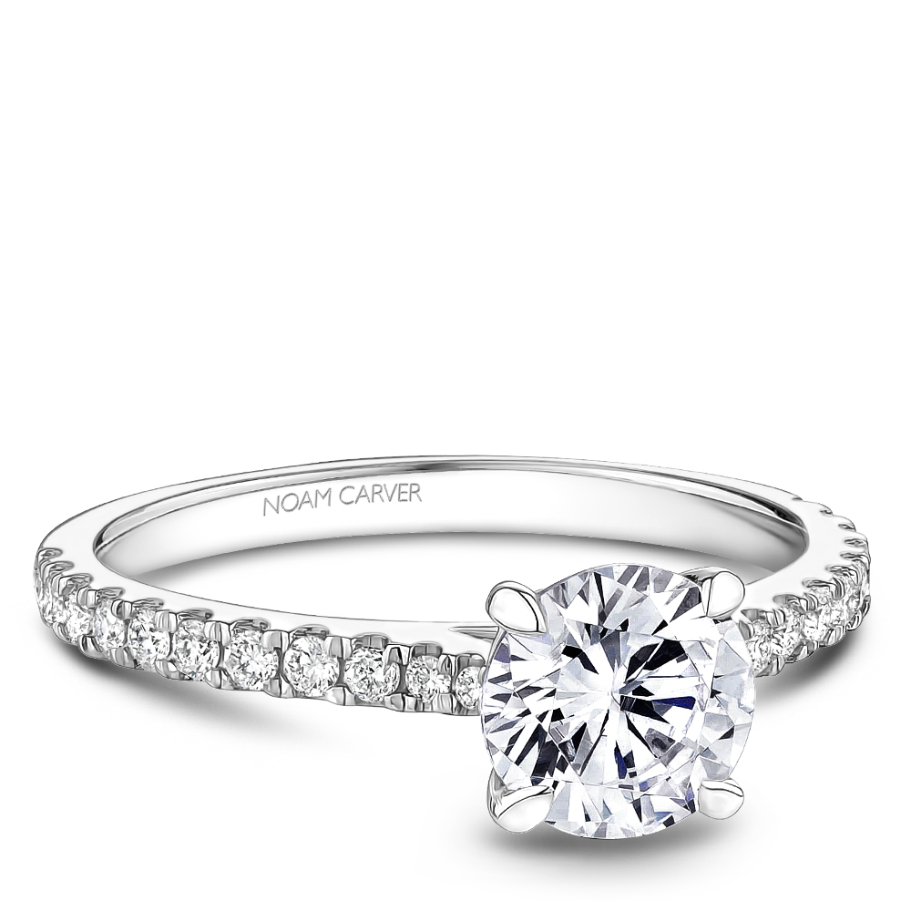 Noam Carver Semi Mount Engagement Ring