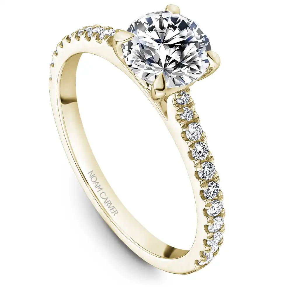 Noam Carver Semi Mount Engagement Ring