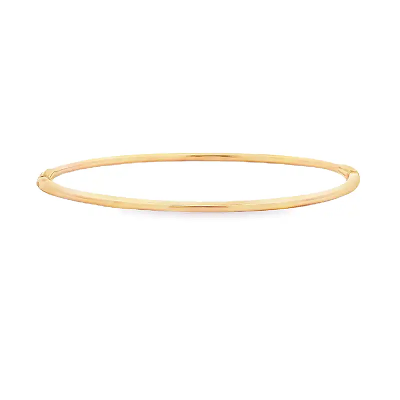 Gold Diamond Bangle Bracelet