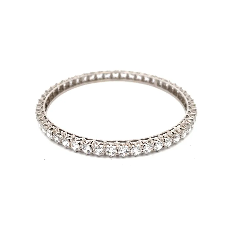 Elegant Kada bangles with CZ  - Set of 2, Size 2.6