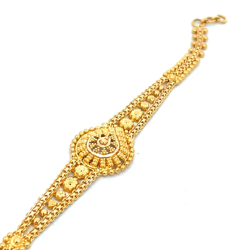 Exquisite Bracelet in 22K Yellow Gold