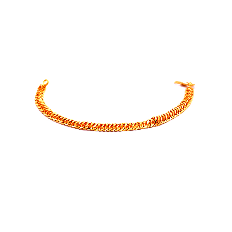 Elegant Gold Chain Bracelet - 6.7 inch