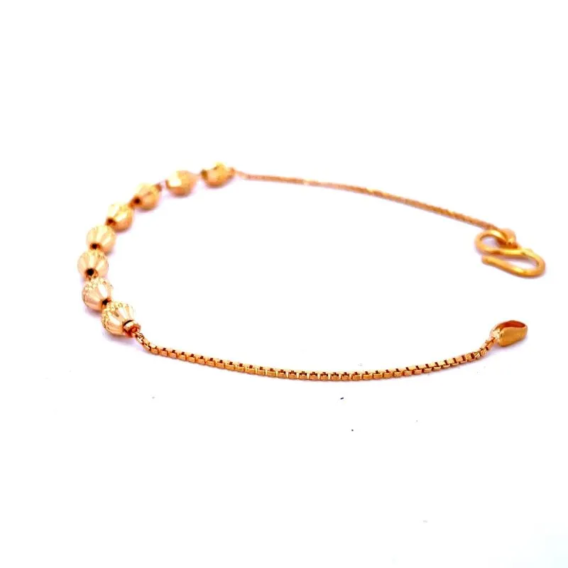 Elegant Gold Chain Bracelet - 7