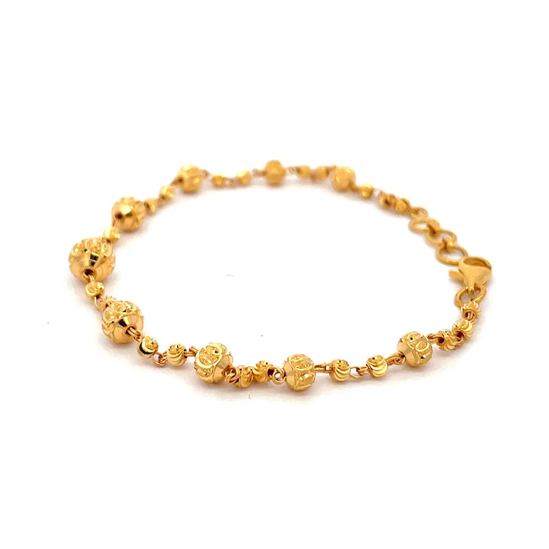 22K Gold Bracelet - 7.5 inch