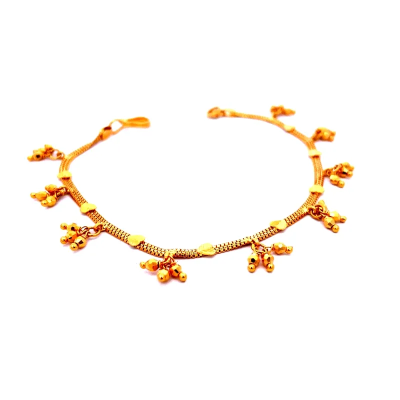 Elegant Gold Chain Bracelet - 7.5"