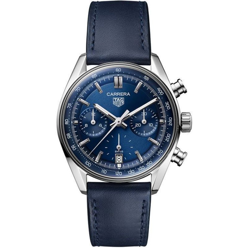 Tag aquaracer hotsell blue chronograph