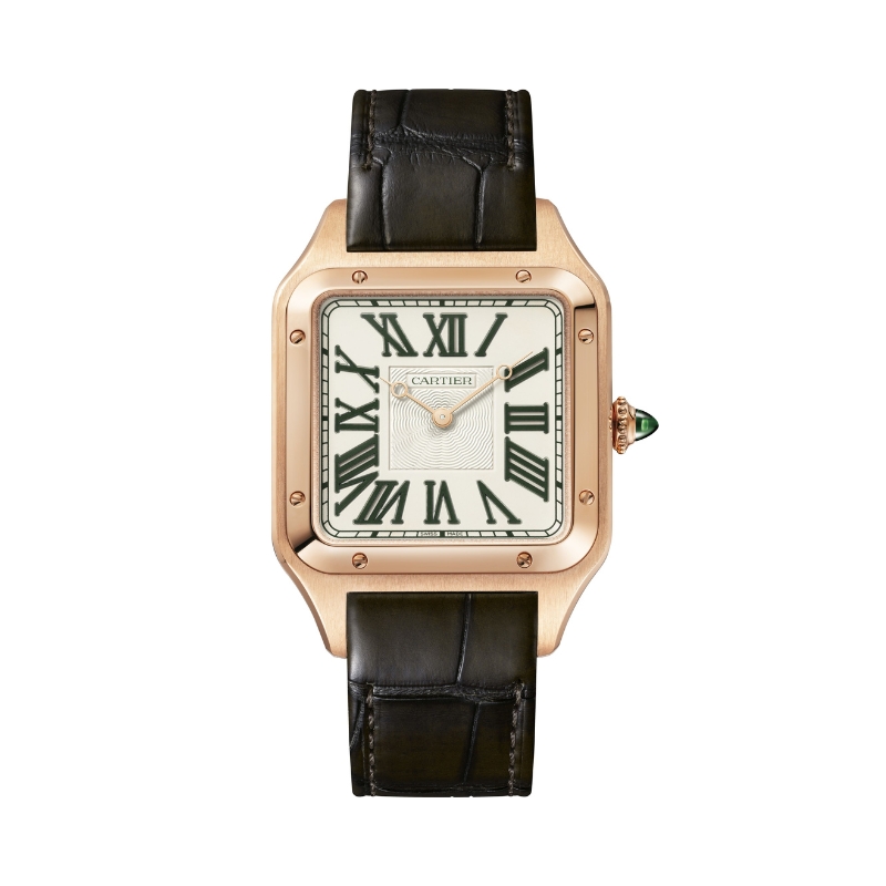 pre owned cartier santos men's watch