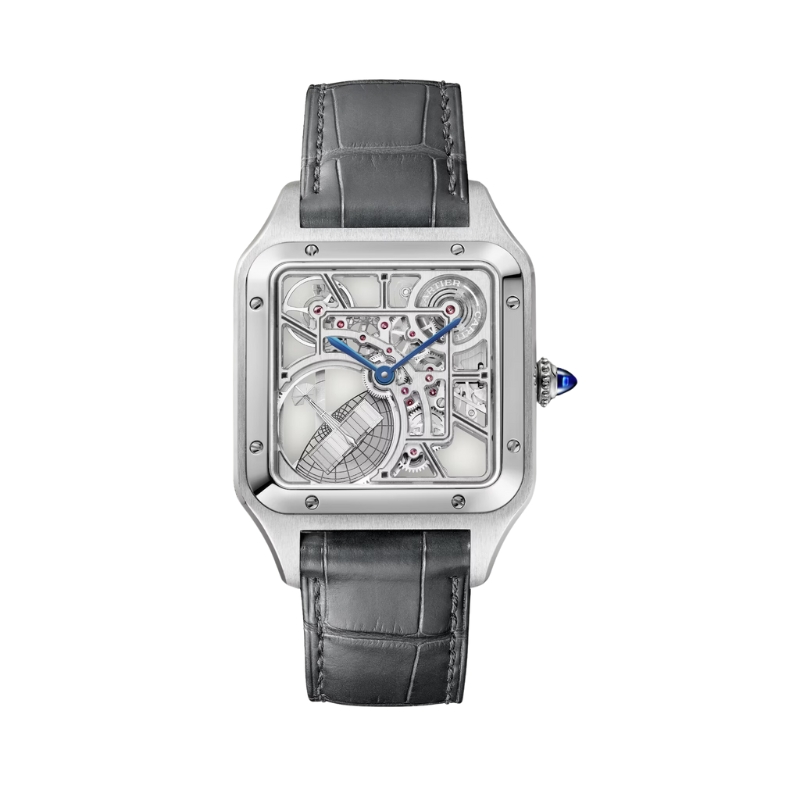 Cartier Santos Dumont Skeleton Cartier Watch WHSA0032