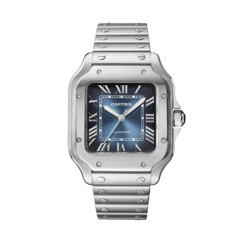 Mens santos de cartier watch online