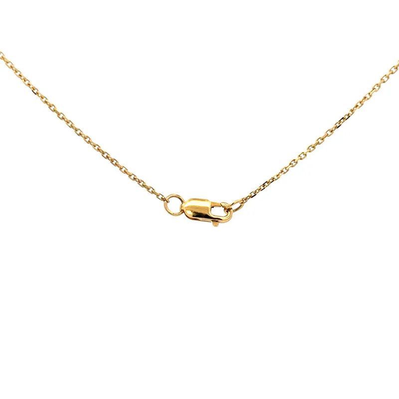 Modest Necklace in 18K Gold and Diamonds