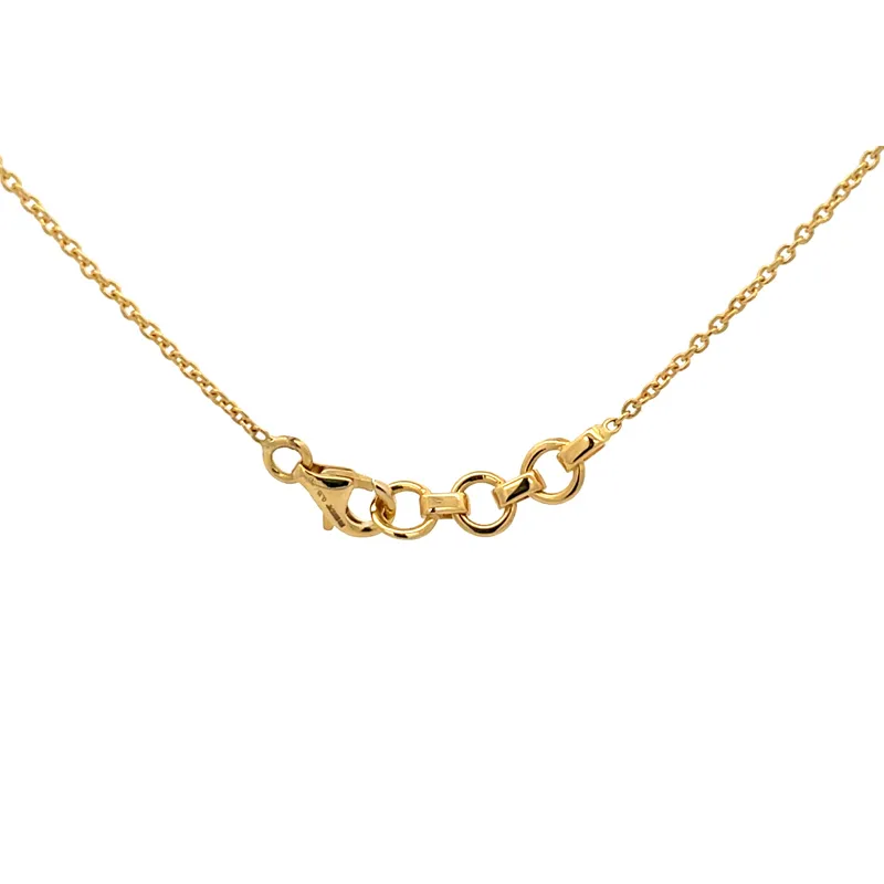 Stunning Eye Necklace in Gold and Diamonds