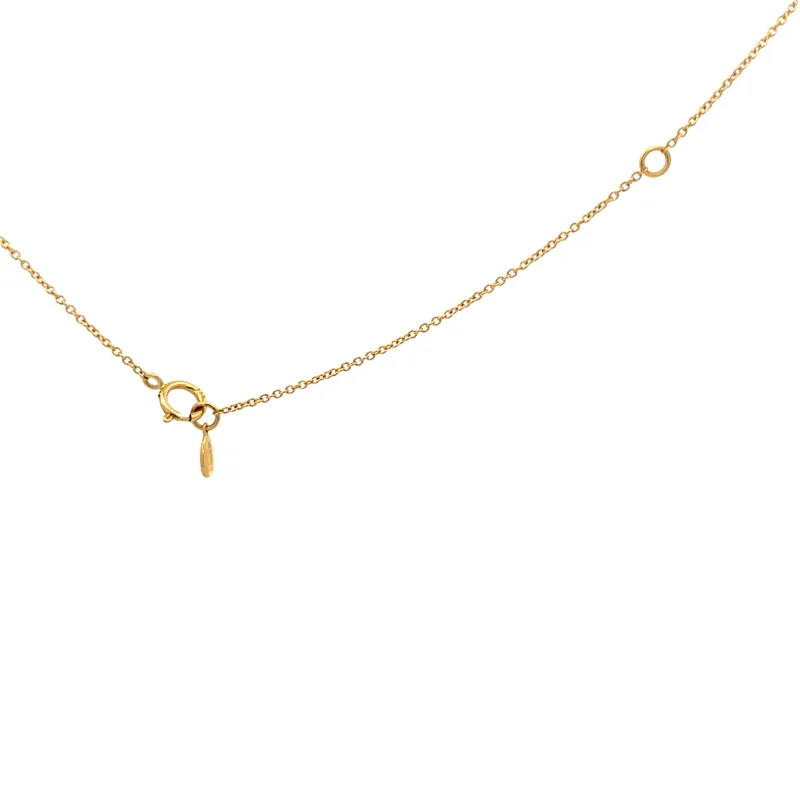 Links Chain Necklace in Gold and Diamonds
