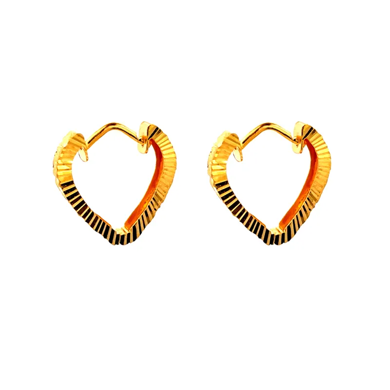 Elegant 22K Yellow Gold Hoop Earrings for Timeless Style and Everyday Wear